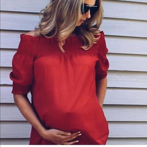 Off the shoulder top